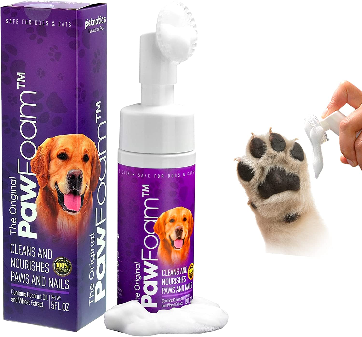 Preventing Dry Pet Paw Cleaning Foam with Silicone Brush for Gog and Cat -  China Cleaning Wipes and Pet Wipes price